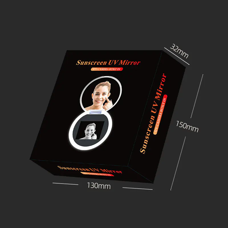 Portable Smart UV LED Makeup Mirror with Charging